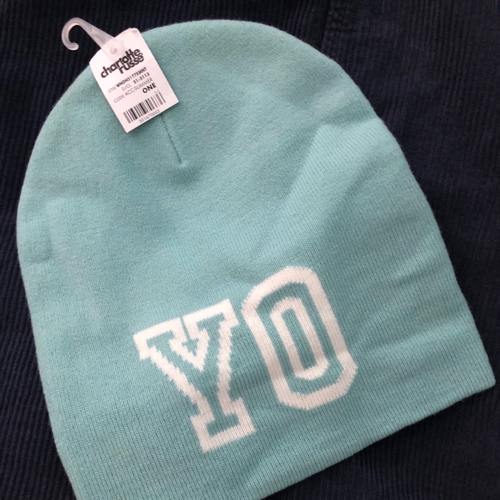 Turquoise beanie - Picture 2 of 2